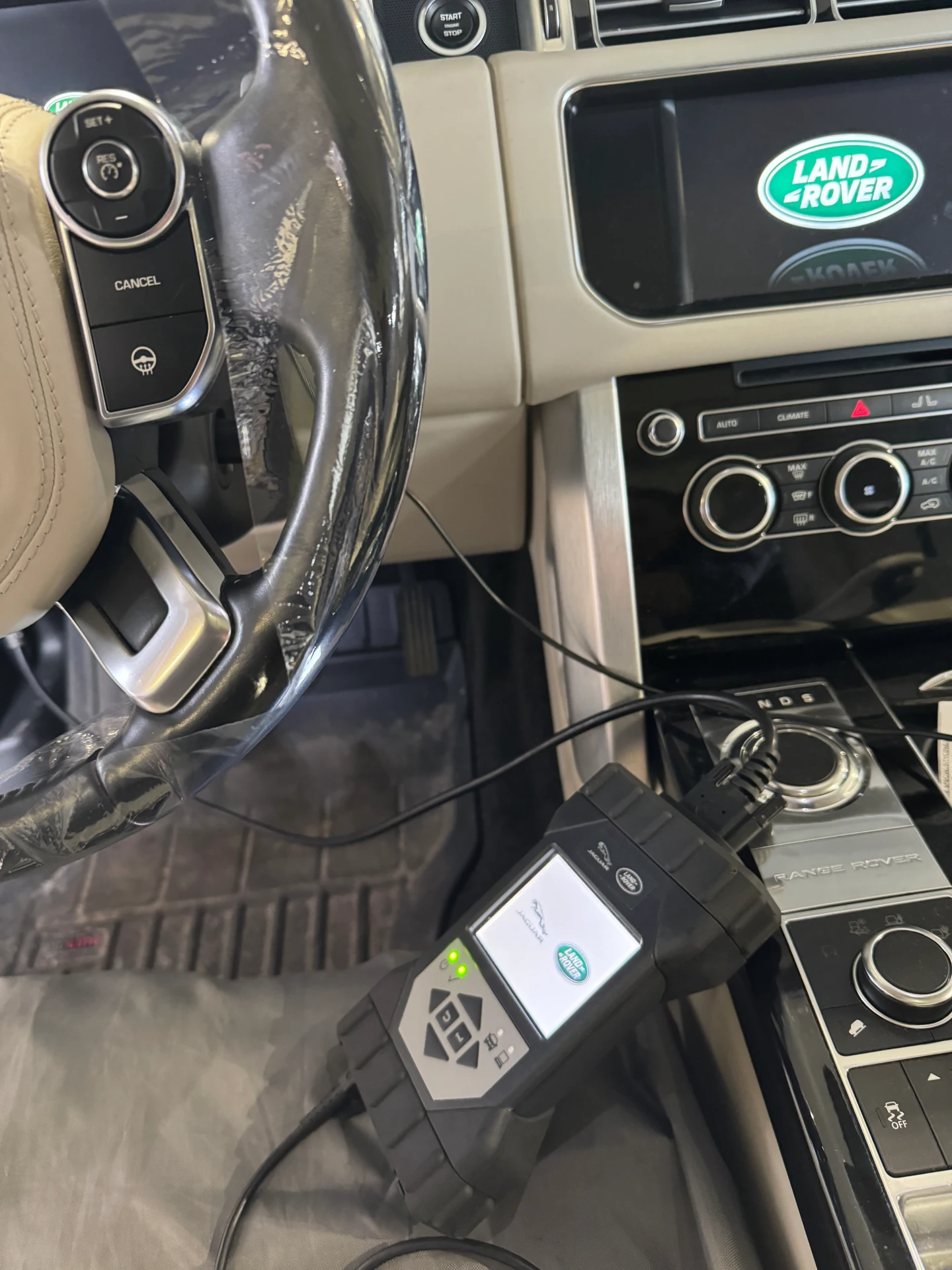 Serwis zawieszenia pneumatycznego Range Rover